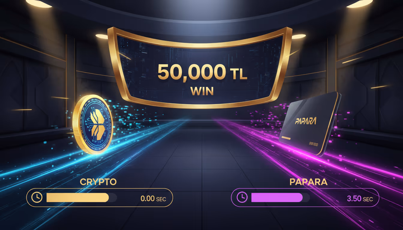 Crypto or Papara? 50 000 TL Real Speed Test at Betkare
